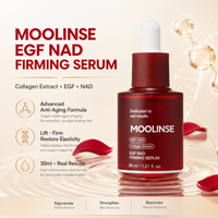 MOOLINSE EGF Peptide Firming Serum – Anti-Aging Collagen Serum for Face & Neck
