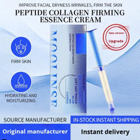 MOOLINSE Peptide Collagen Essence Cream – Anti-Aging Firming Face Cream, 2-Piece Syringe Set